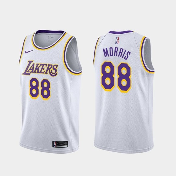 morris lakers jersey